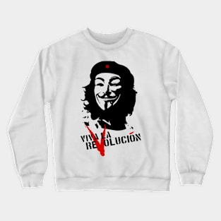 che guevara for vendetta Crewneck Sweatshirt